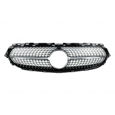 Передня решітка Diamond Silver (для Base, 2020-2023) для Mercedes E-сlass W213 рр