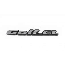 Напис Golf CL 195мм (Туреччина) для Volkswagen Golf 2 1983-1992 рр