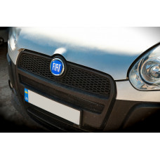 Емблема (синя, самоклейка) 85 мм для Fiat