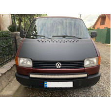 Чохол капота на прямий капот (кожазаменитель) для Volkswagen T4 Caravelle/Multivan 1990-2003 рр
