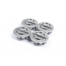 Ковпачки на диски 54/43мм сірі (4 шт) для Opel