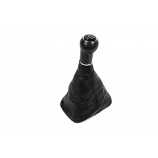 Ручка та чохол КПП (5 ступка, чорна рамка) для Volkswagen Bora 1998-2004 рр