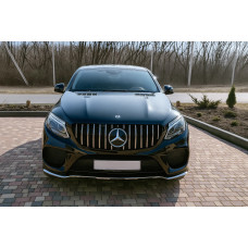 Тюнінг решітка радіатора (GT Panamericana) для Mercedes GLE coupe C292 2015-2019 рр