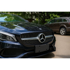 Передня решітка (2013-2016, Diamond Silver) для Mercedes CLA C117 рр