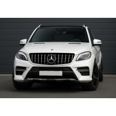 Тюнінг решітка GT Panamericana (для ML) для Mercedes GLE/ML сlass W166 2011-2018 рр